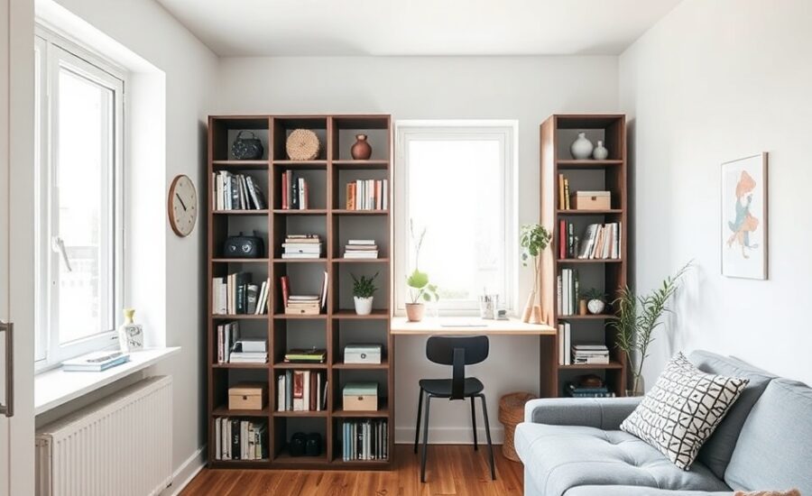 Multifunktionales Design für kleine Apartments: Clever einrichten auf 30-60 m²