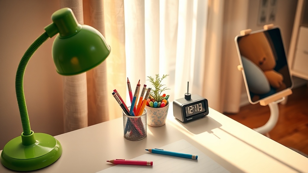 Schreibtisch fürs Kinderzimmer: Höhe, Licht und mitwachsende Modelle