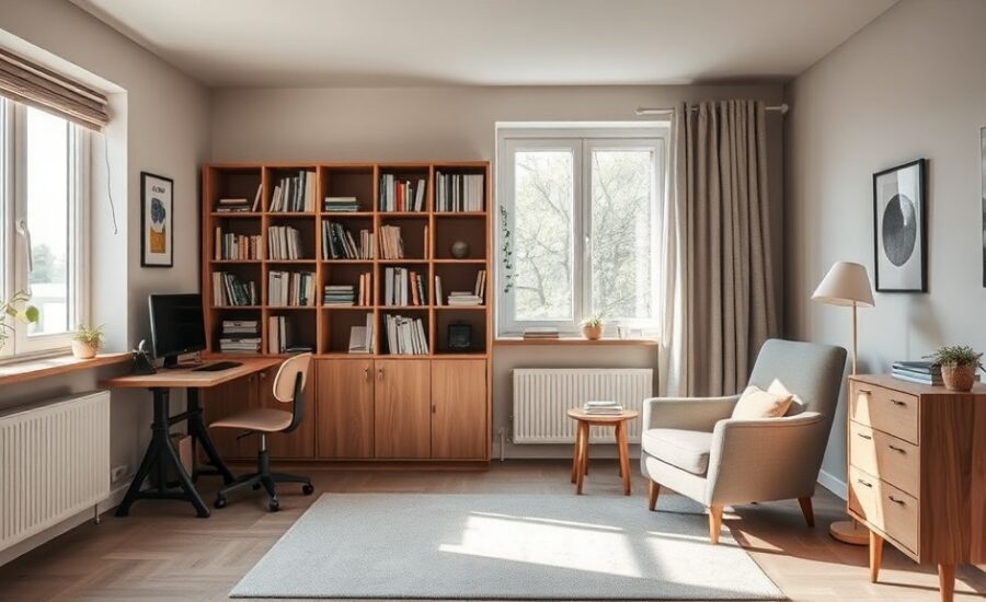 Das multifunktionale Homeoffice: Produktivität und Entspannung vereinen