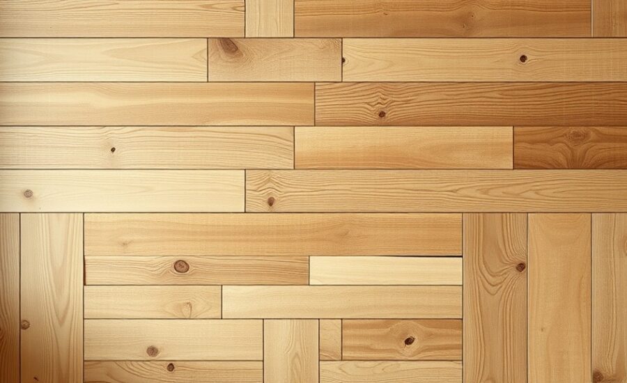 Kreative Wandgestaltung mit Naturmaterialien: Recycelte Holz- und Bambusverkleidungen